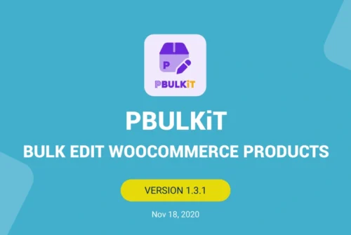 PBULKiT - Bulk Edit WooCommerce Products v1-3-1 banner