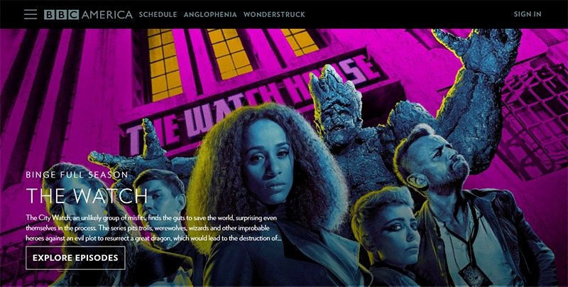 BBC America – The most famous news website
