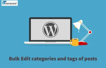 bulk edit categories and tags of posts