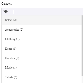 Filter WooCommerce billing/shipping report by product category