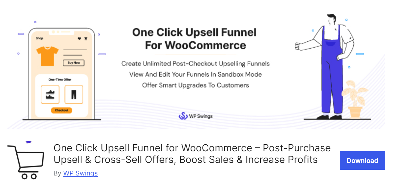 One click upsell funnel for WooCommerce