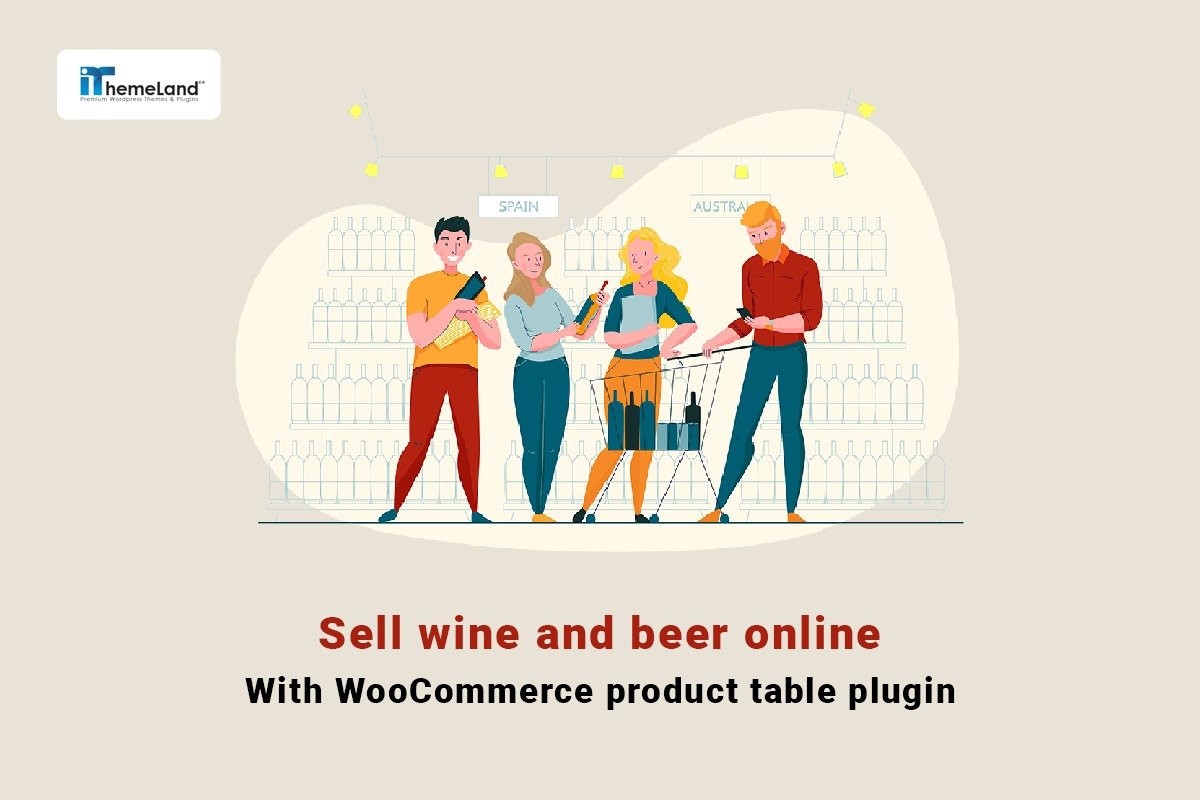 WooCommerce wine shop
