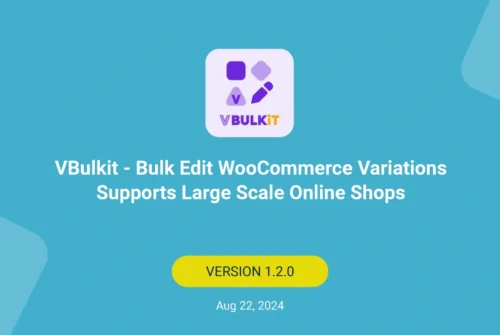 Bulk edit large scale WooCommerce shops