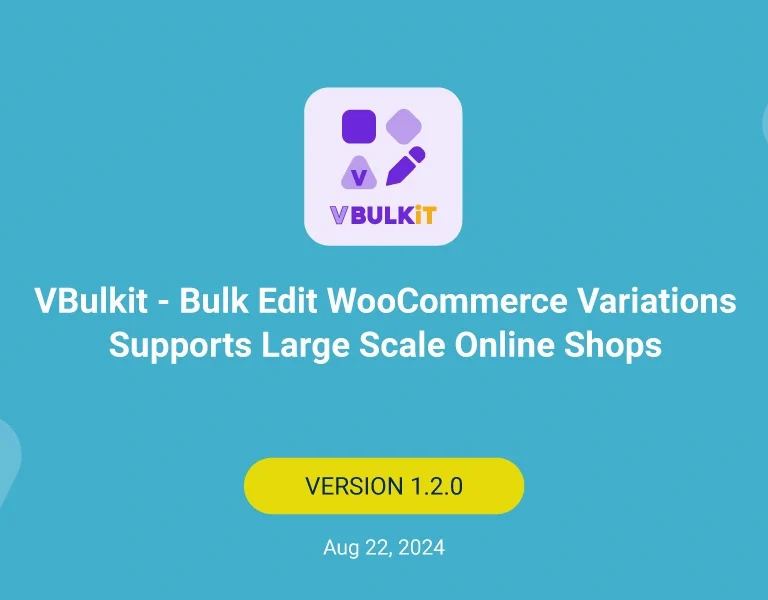 Bulk edit large scale WooCommerce shops