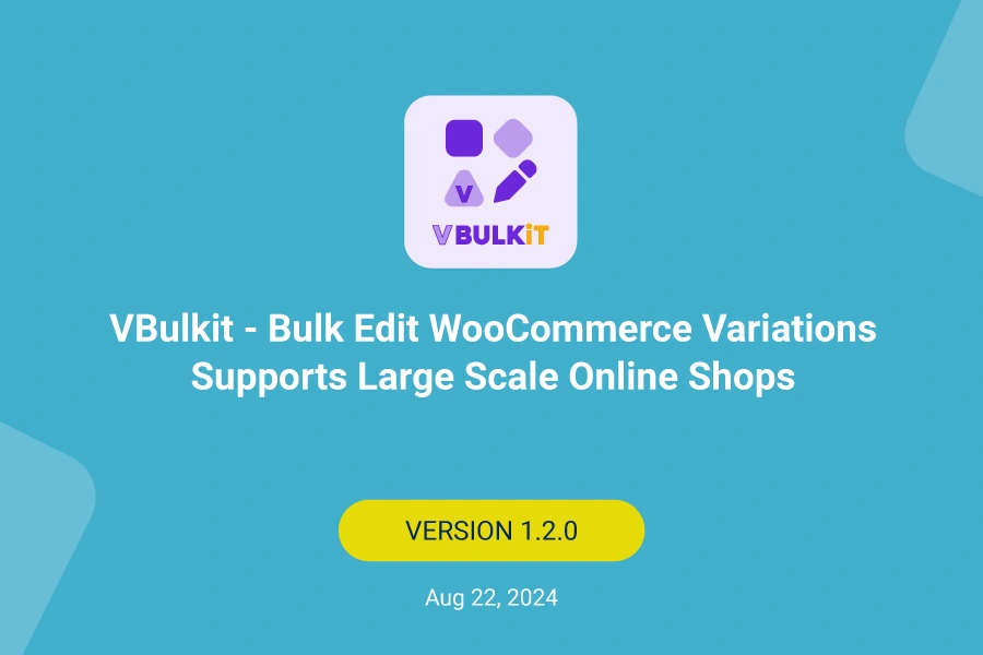 Bulk edit large scale WooCommerce shops