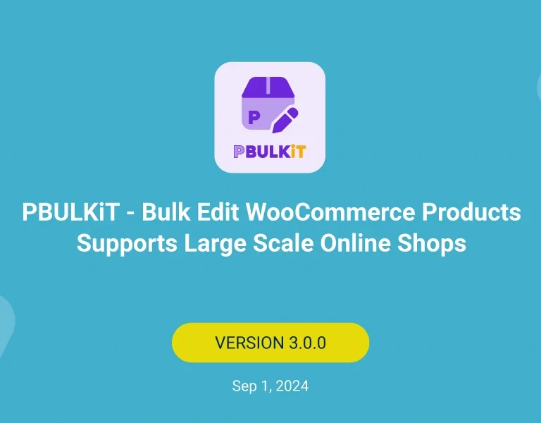 WooCommerce products bulk edit plugin supports large scale online shops