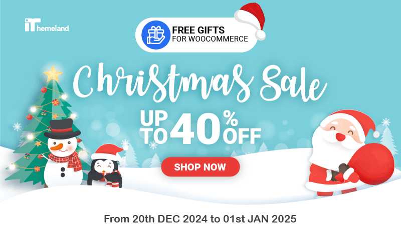 GIFTiT - Free Gifts For WooCommerce christmass offer banner