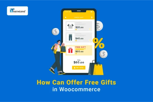 How offer free gifts in woocommerce banner