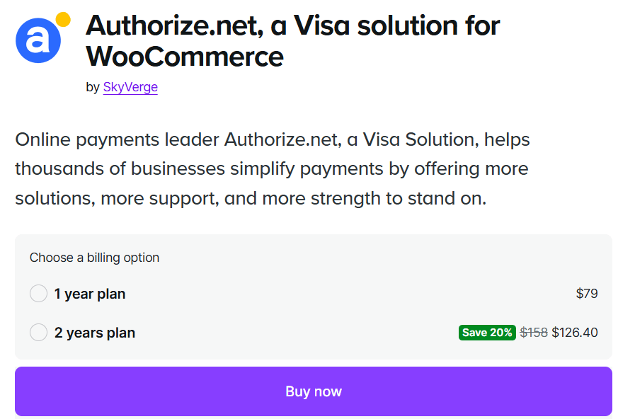 Woocommerce authorize gateway plugin