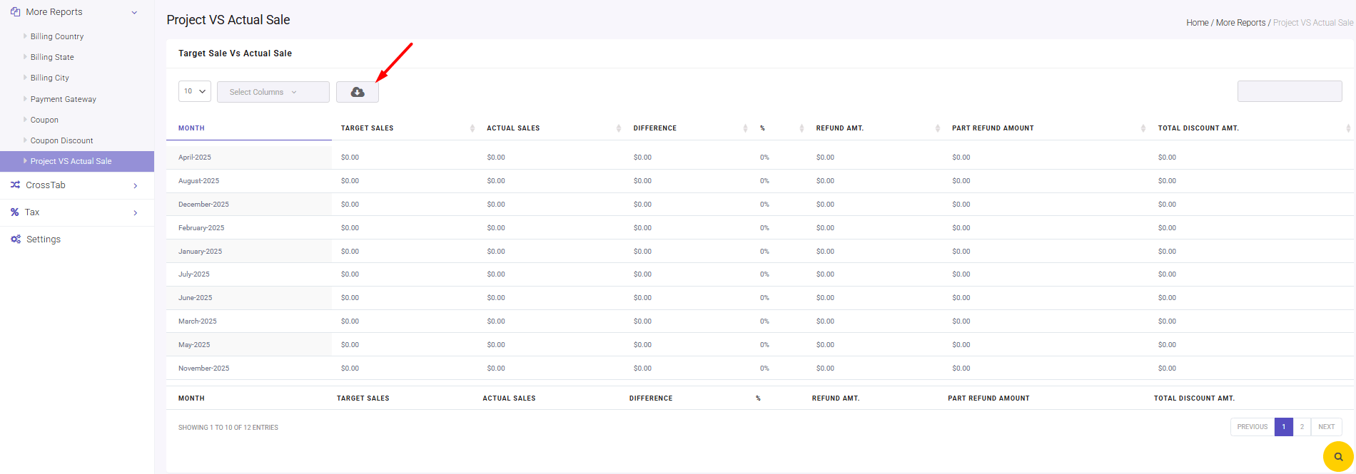 Exporting data for advanced analytics