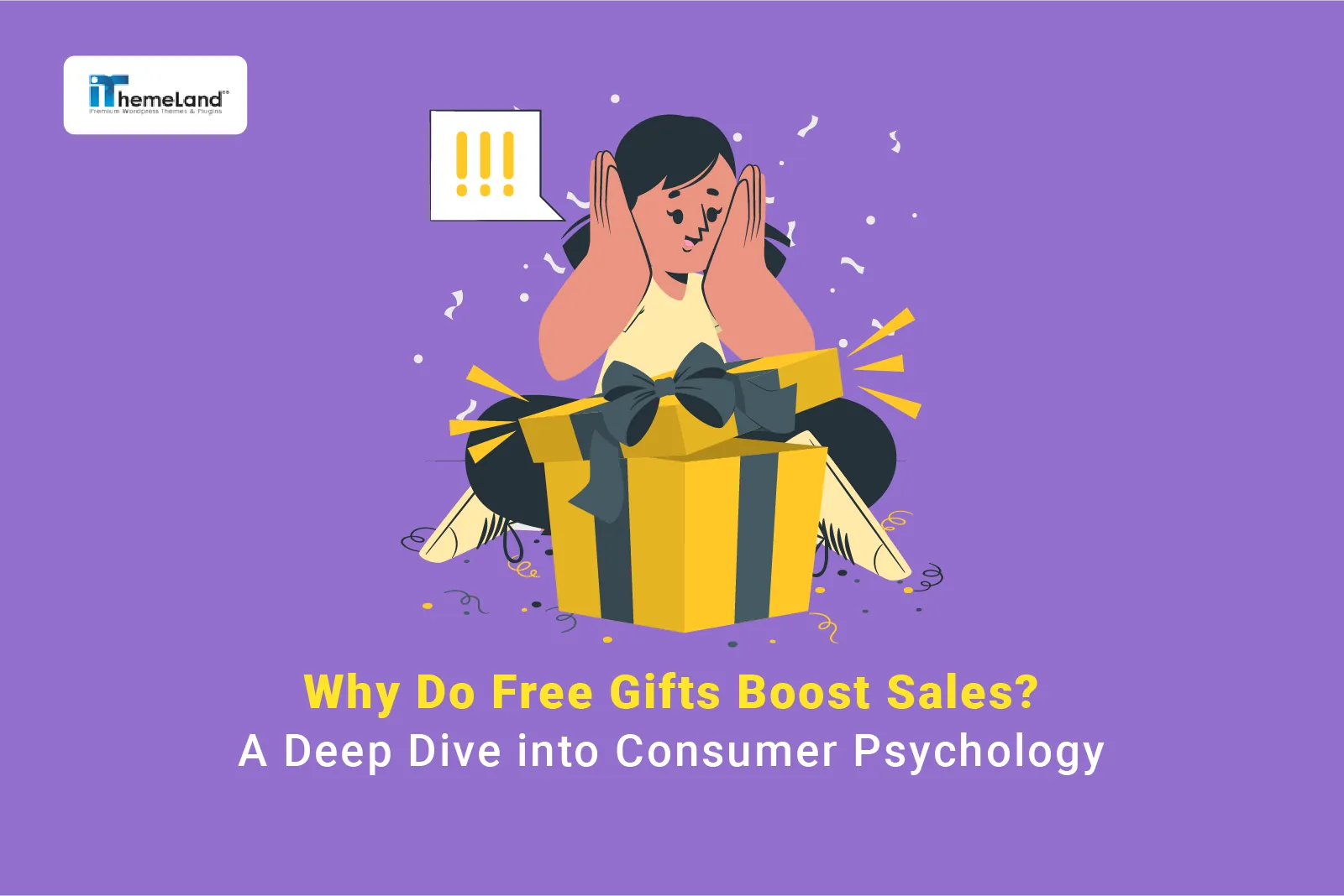 Free gifts increase sales psychology banner