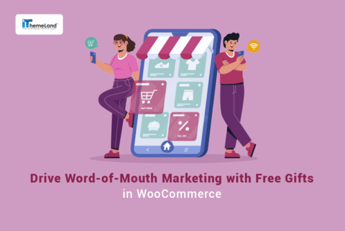 create viral gift campaigns with free gift in woocommerce banner