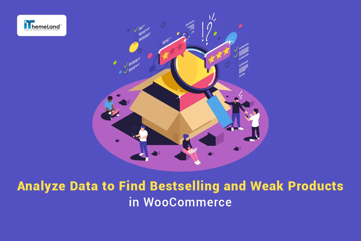 Analyze data to find weak and best selling products banner