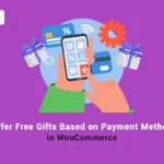 Free gift basen on payment method banner