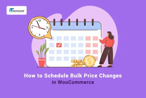 How to schedule bulk price changes in woo banner