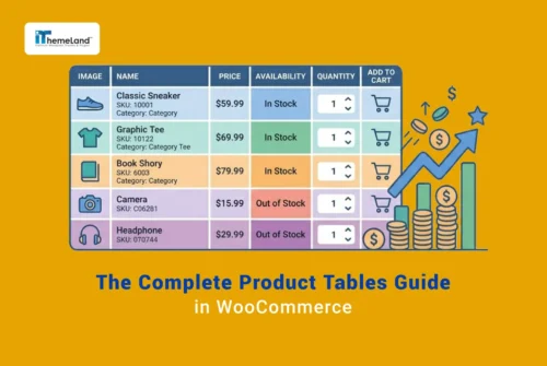 Complete woo product tables guide banner