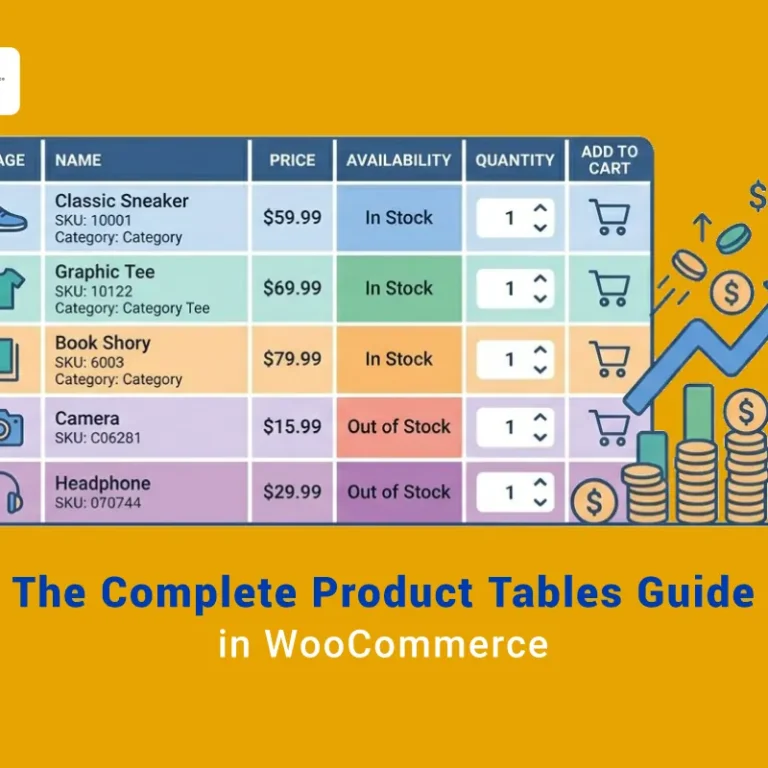 Complete woo product tables guide banner
