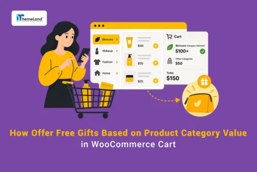 WooCommerce free gift based on category cart value