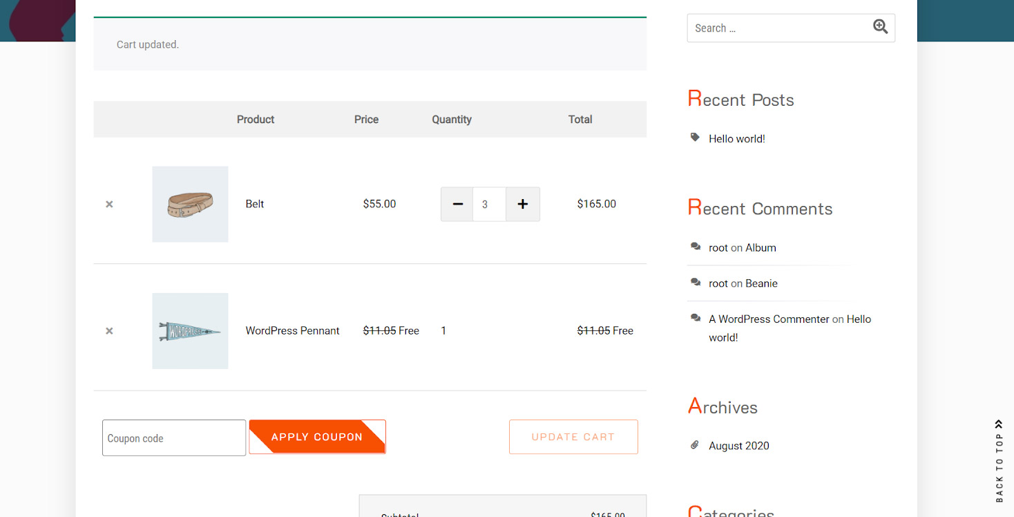 add a free gift based on cart total amount in  WooCommerce product gift plugin