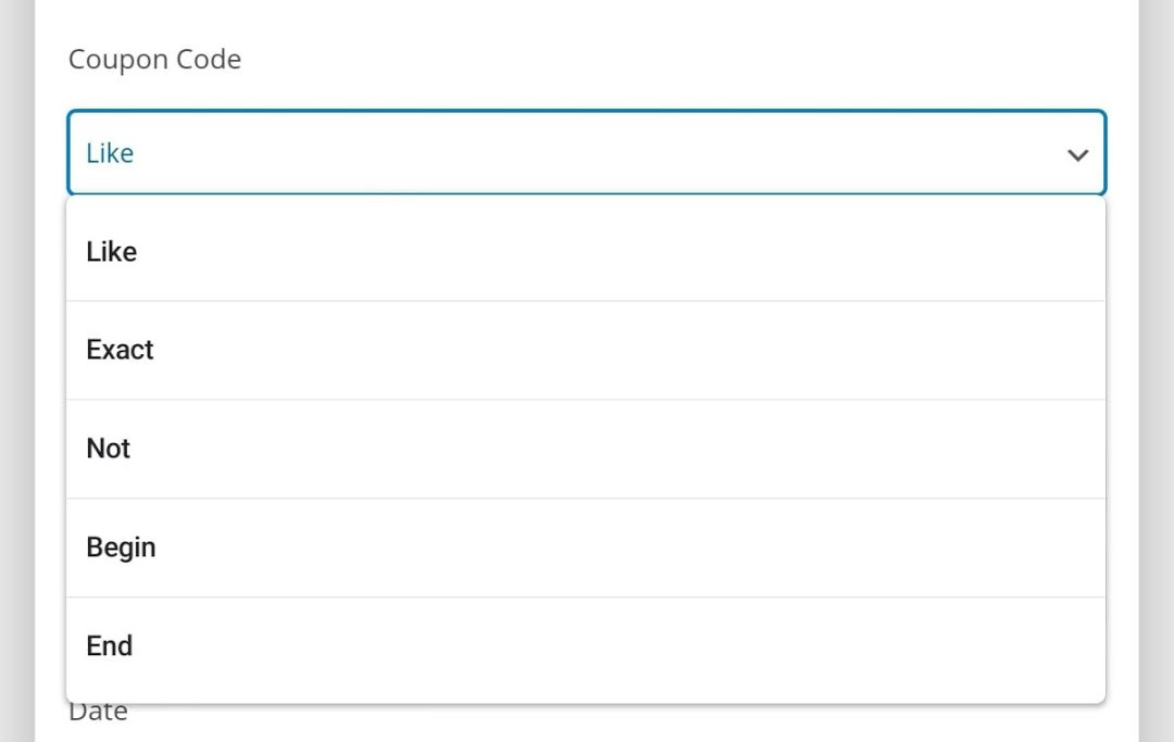 How to filter coupon on bulk coupons editing plugin