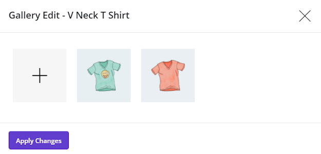 add gallery for products in woocommerce bulk product editing
