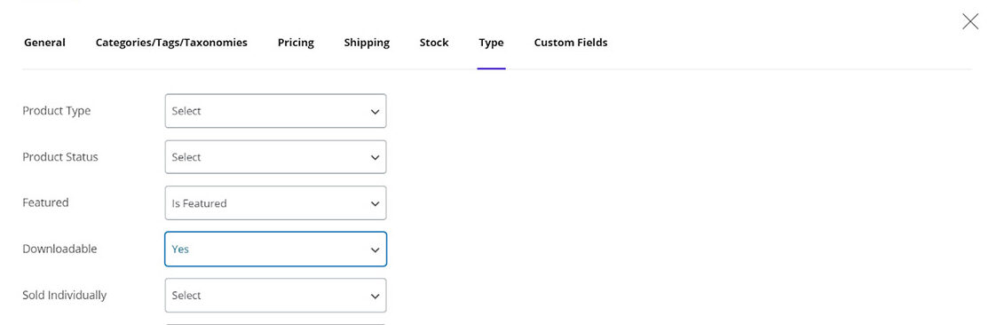 filter products in Woocommerce Bulk Product Editing