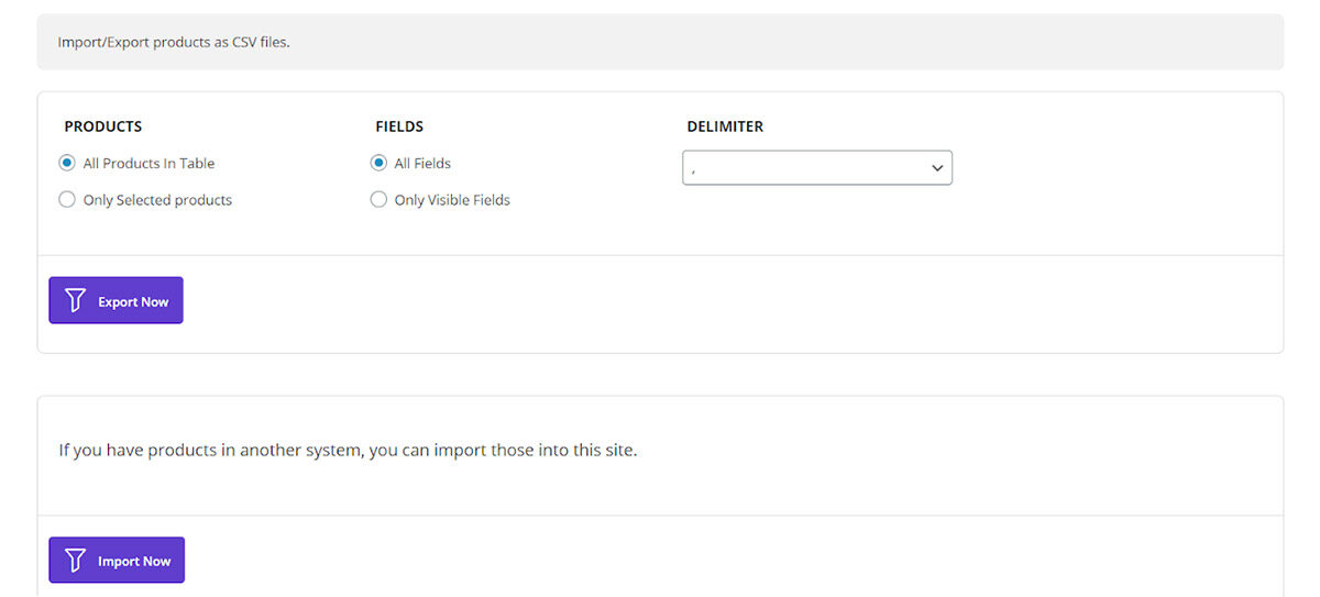 import data in Woocommerce bulk product editing plugin