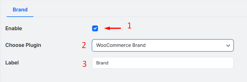 Enable brand inegration