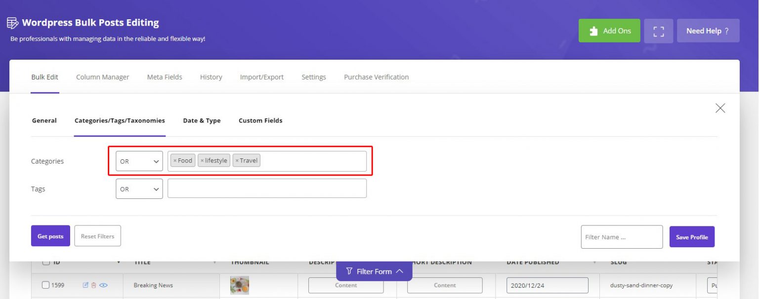 How to bulk edit posts / custom posts titles? WordPress Bulk Post Editing