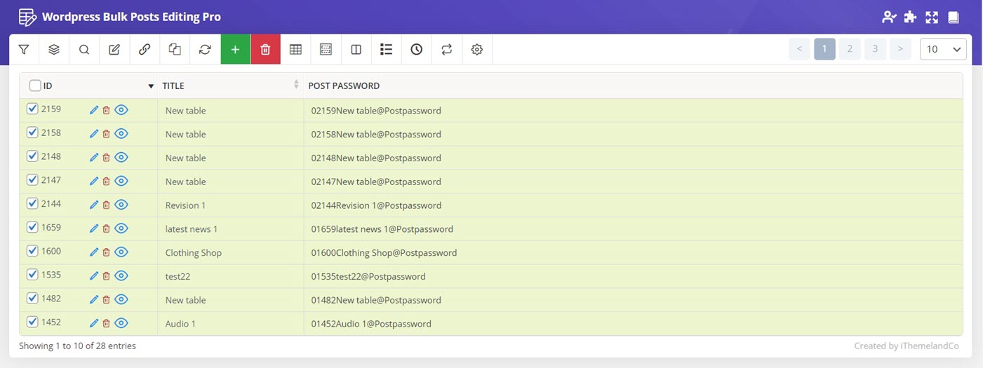 Result of appending new value
