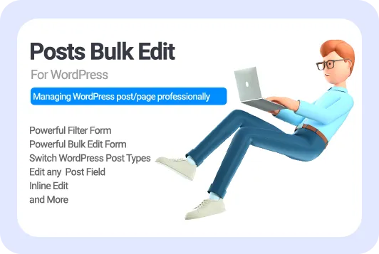 wordpress bulk posts editing