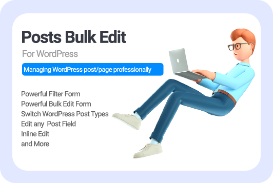 WordPress Post/Page Bulk Edit plugin documentation
