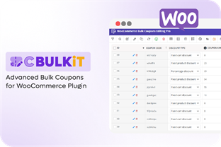CBULKiT - Advanced Bulk Coupons for WooCommerce