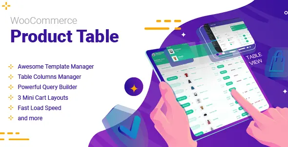 woocommerce product table plugin