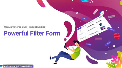 woocommerce bulk product editing filter form video