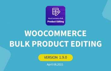 WooCommerce product bulk edit update to version 1.9.0 - banner