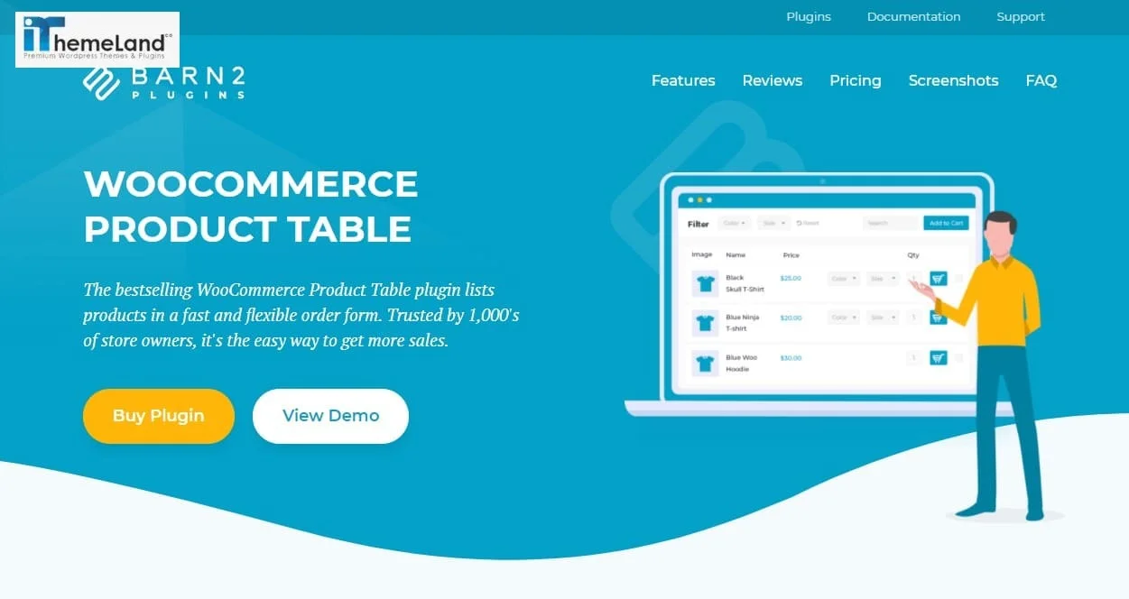 WooCommerce Product Table by Barn2 Media