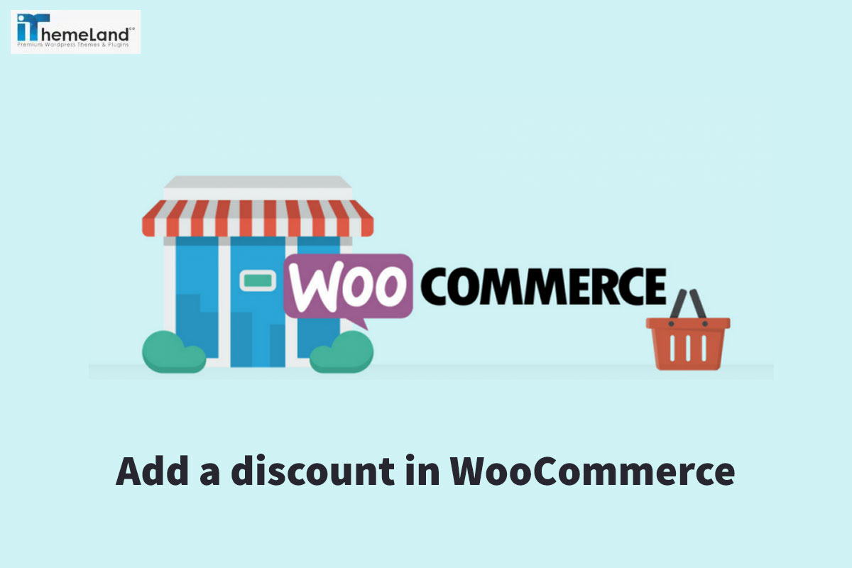 add a discount in WooCommerce - banner