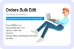 Woocommerce Orders Bulk Edit