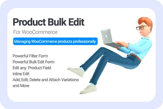 Woocommerce Products Bulk Edit