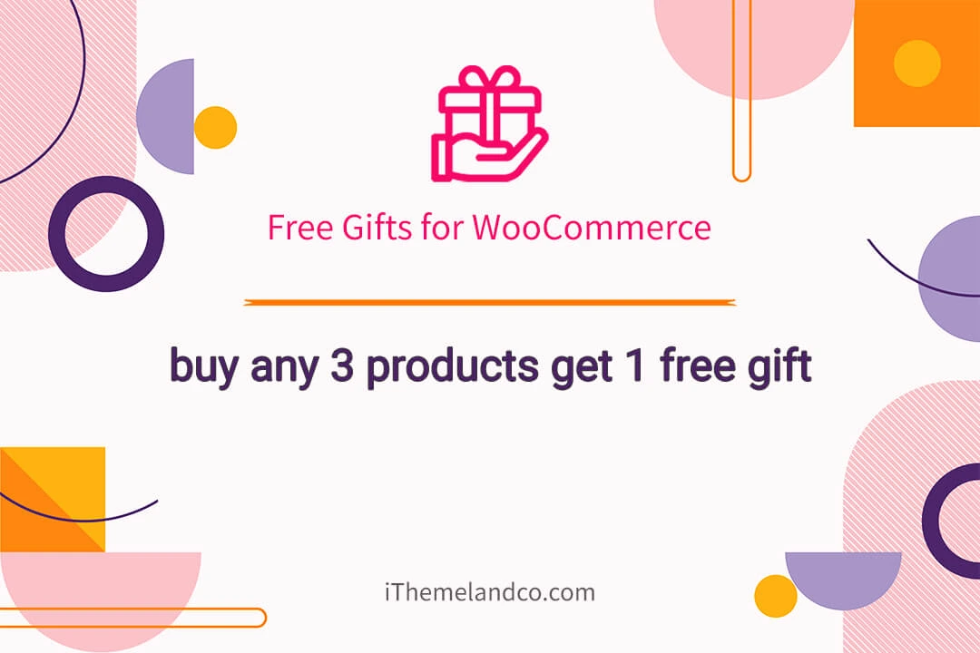 Buy any 3 product get 1 free gift product - banner