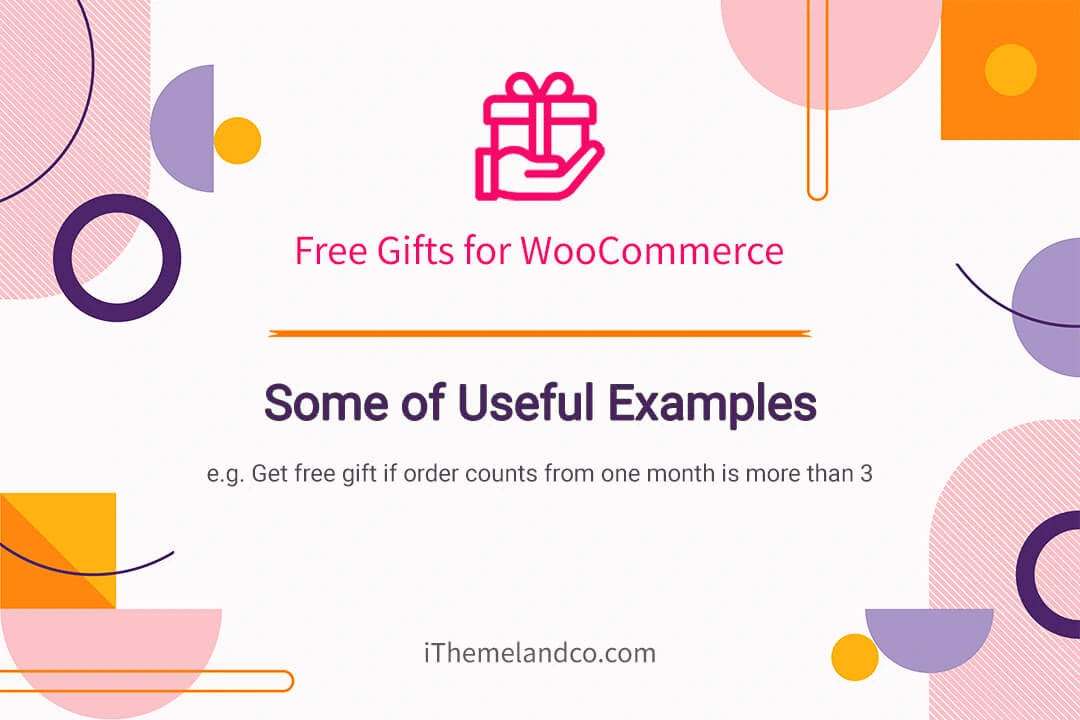 Get free gift if order counts from on month is more than three - banner