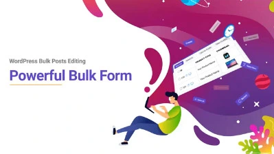 Powerful bulk form in WordPress Bulk posts edit plugin - banner