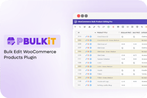 PBULKiT - Bulk Edit WooCommerce Products