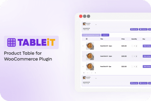TABLEiT - Product Table for WooCommerce