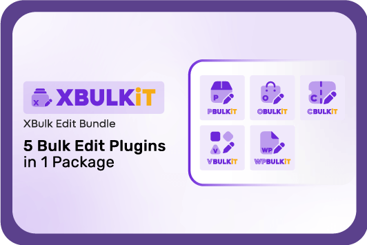 XBulk - bulk edit bundle
