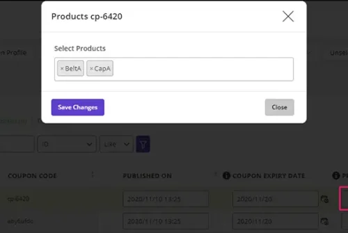 woocommerce bulk coupon assign products