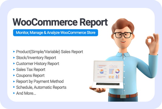 WooCommerce Report Plugin banner