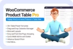 Woocommerce product Table Pro