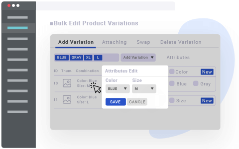 Bulk Edit of WooCommerce Product Variations